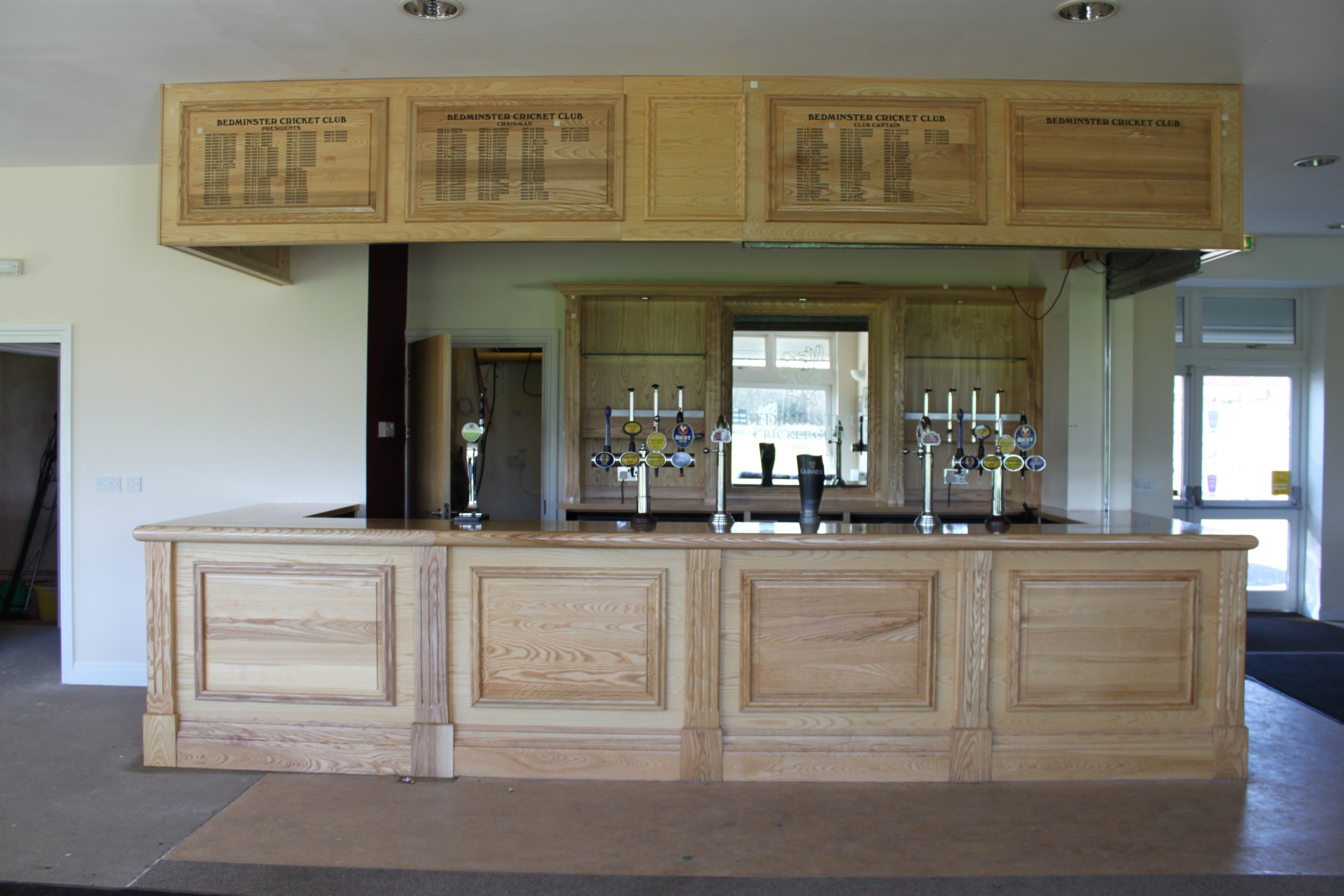 Bespoke Bar Bespoke commercial bar manufactured by Markson Joinery